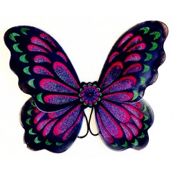 W29100- 20"MULTI COLOR BUTTERFLY WING